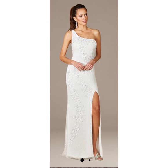 LARA Dresses Lara Beaded White Gown Poshmark — free download